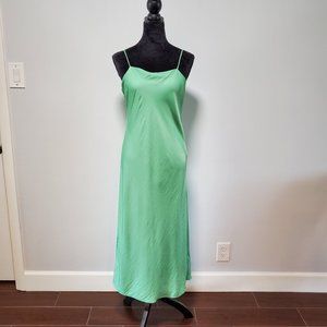 Banana Republic Green Slip Dress size M